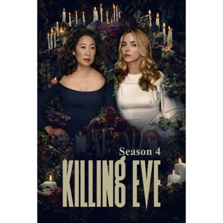 DVD ดีวีดี Killing Eve Season 4 (2022) พลิกเกมล่า แก้วตาทรชน ปี 4 (8 ตอน) (เสียง ไทย | ซับ ไม่มี) DVD ดีวีดี