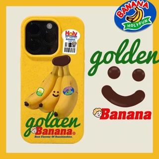 เคสโทรศัพท์มือถือ ลายกล้วยหน้ายิ้ม สําหรับ iPhone