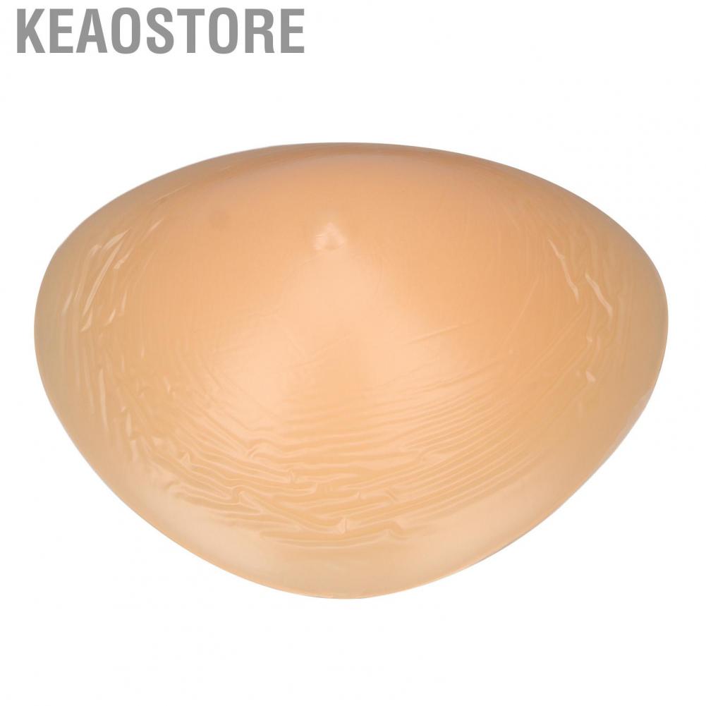 Keaostore False Bra Pad Inserts Soft Silicone Triangular Shaped Concave ...