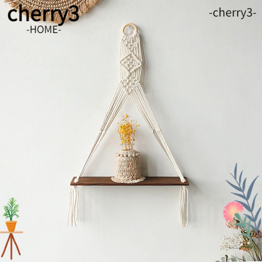 cherry3-แผ่นบอร์ดไม้-สําหรับแขวนตกแต่งผนังบ้าน-ชั้นวางพรม-แบบแขวนผนัง