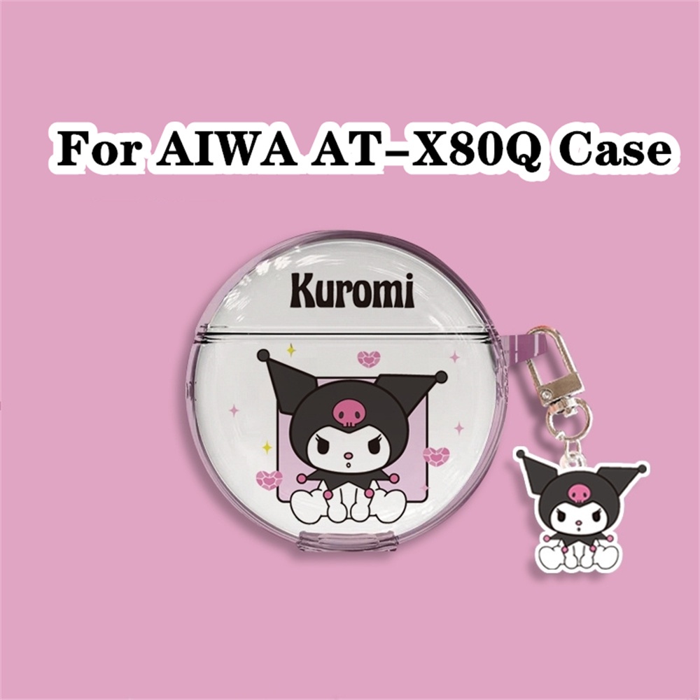 คุณภาพสูง-เคสหูฟังนิ่ม-แบบใส-ลายการ์ตูน-สําหรับ-aiwa-at-x80q-aiwa-at-x80q