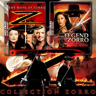 Blu-ray Zorro หน้ากากโซโร ภาค 1-2 Bluray หนัง มาสเตอร์ เสียงไทย (เสียง ไทย/อังกฤษ ซับ ไทย/อังกฤษ) Blu-ray