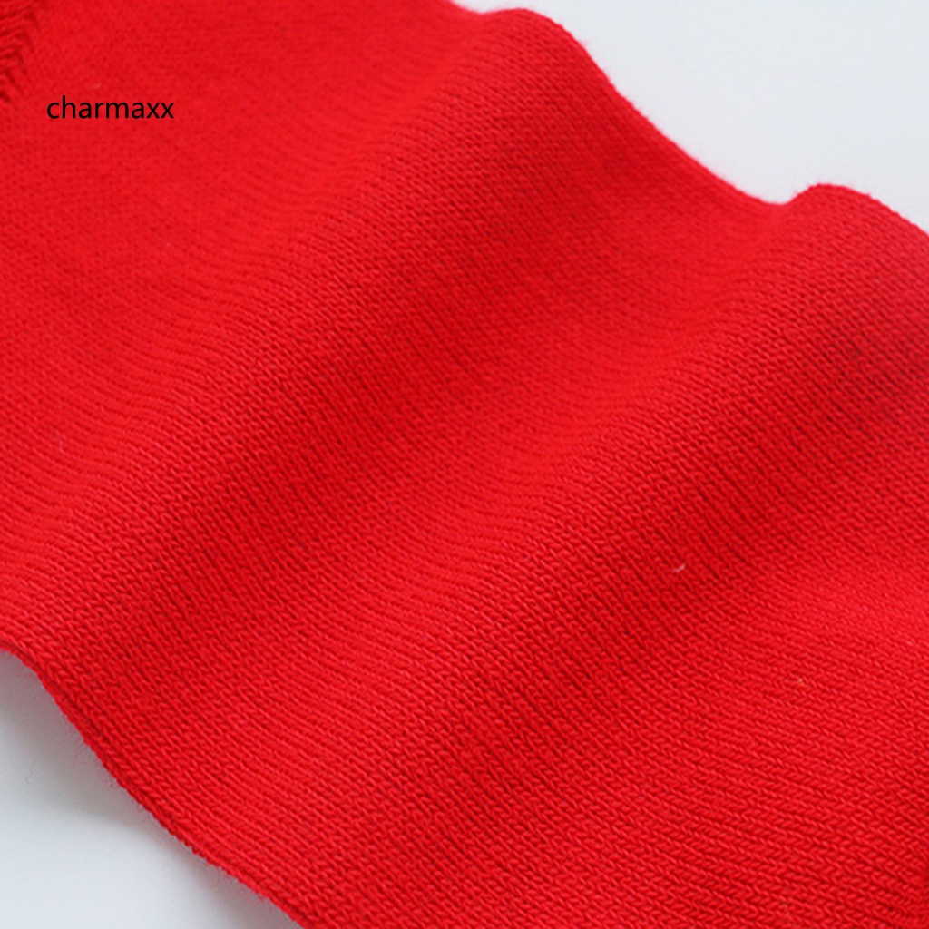 cx-ถุงเท้าไฟเบอร์อะคริลิค-ระบายอากาศ-สีแดง-สําหรับครอบครัว