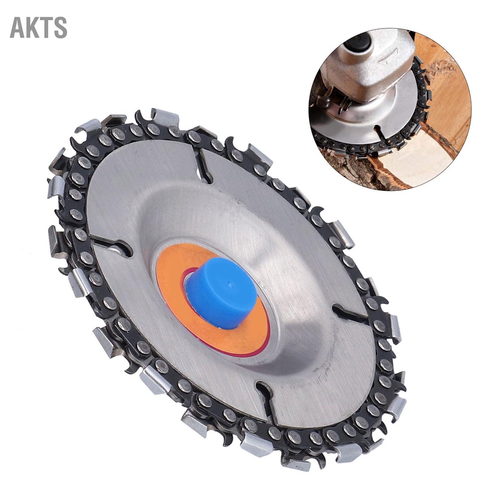 akts-4in-chain-disc-22ฟันเลื่อยวงเดือนสแตนเลสอุปกรณ์เสริมเครื่องบดมุมล้อ-14000rpm