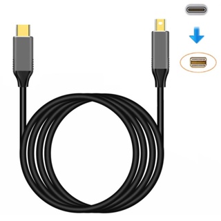 1.8M USB C To Mini Displayport Cable 4K 60Hz Type-C Practical Converter