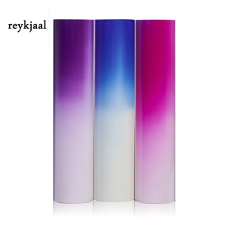 Reykjaal_my พัฟไวนิล รูปตัวอักษร 3d เปลี่ยนสีได้ คุณภาพสูง สําหรับงานฝีมือ Diy 3 ชิ้น