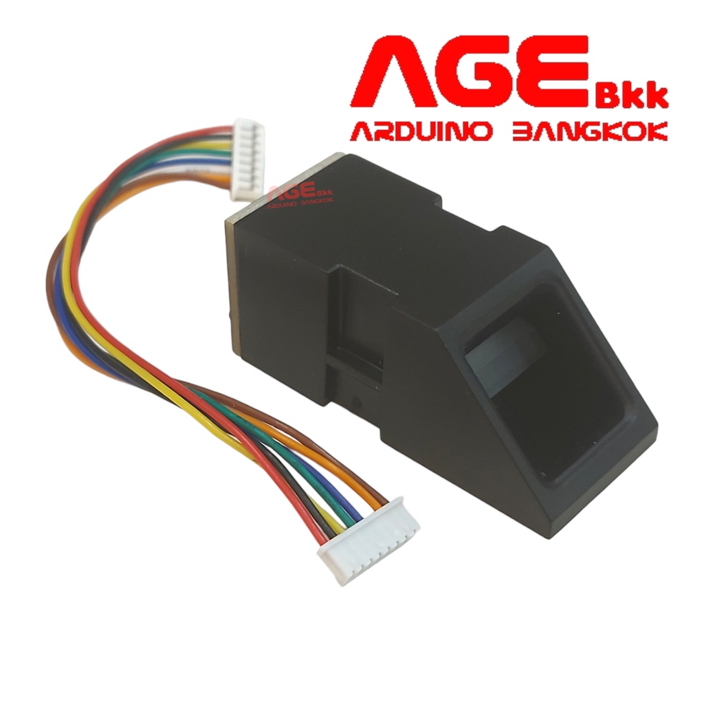 Fingerprint Sensor เซ็นเซอร์สแกนลายนิ้วมือ AS608 JM-101B สำหรับ Arduino ...