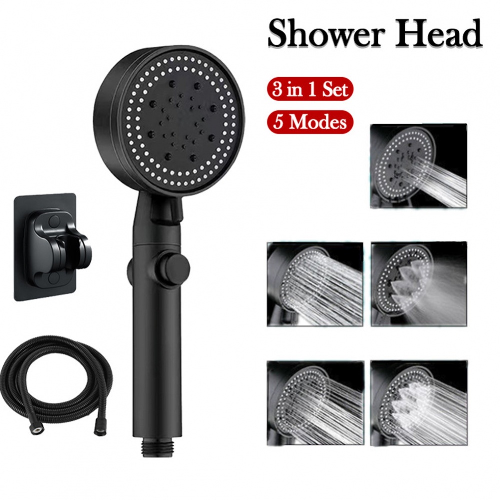 shower-heads-high-pressure-1pc-5-modes-abs-plastic-brand-new-pressurized-shower