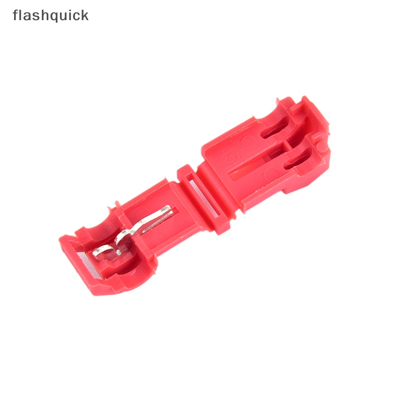 flashquick-50-ชิ้น-ประกบเร็ว-ล็อค-ขั้วต่อสายไฟ-เชื่อมต่อ-สายเคเบิลจีบไฟฟ้า-ดี