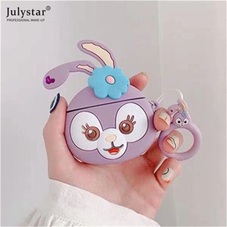 JULYSTAR Tws หูฟังบลูทูธไร้สายฝาครอบ 3d การ์ตูนน่ารักซิลิโคนอะนิเมะโซนิคหูฟังกรณี