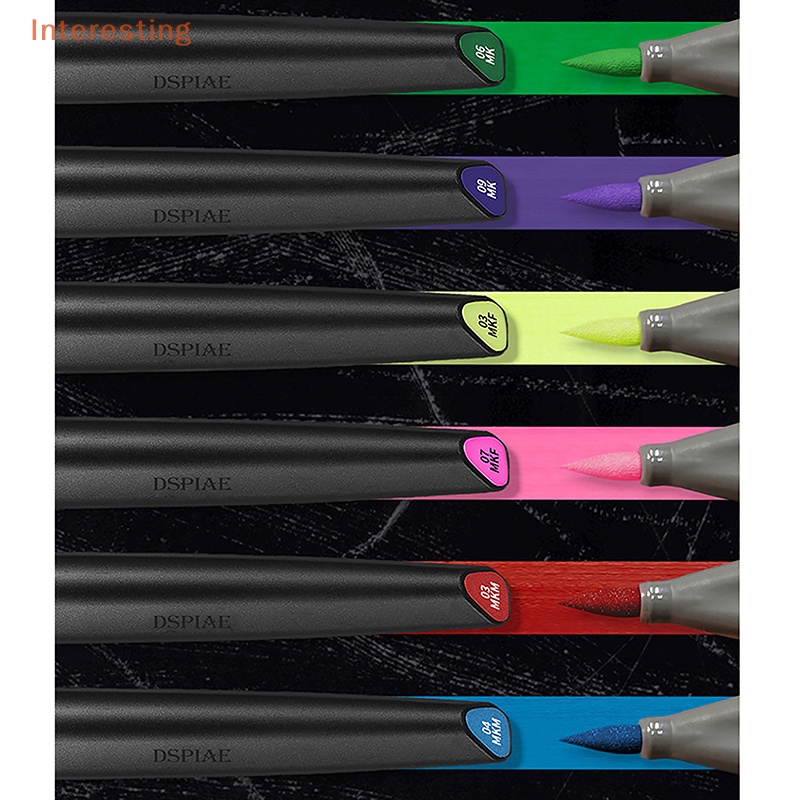 interesting-ปากกามาร์กเกอร์-ปลายนิ่ม-สําหรับวาดภาพ-ระบายสี-diy