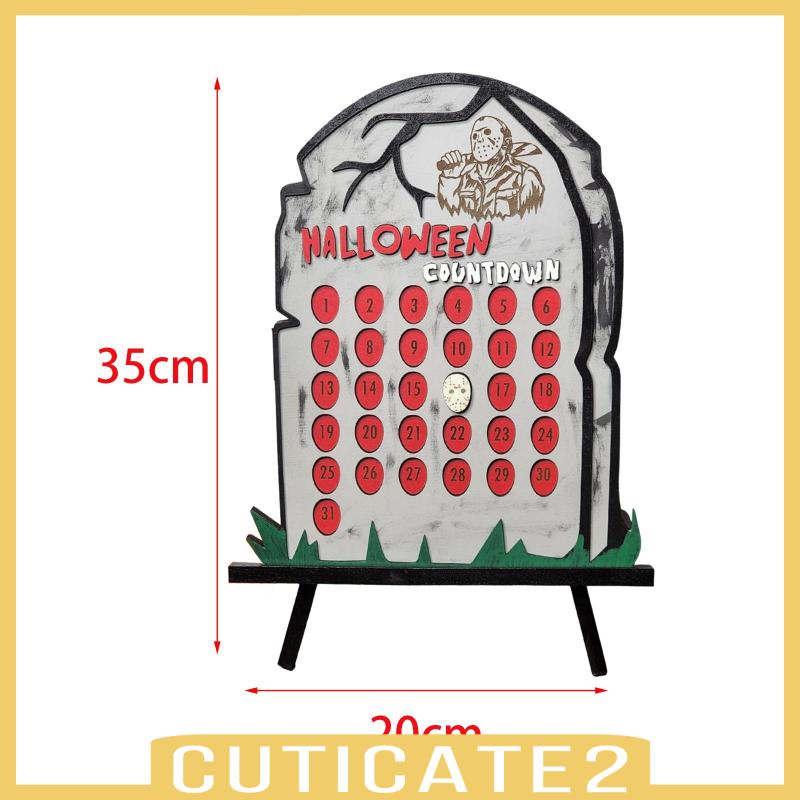 cuticate2-ป้ายปฏิทินฮาโลวีน-สําหรับตกแต่งบ้าน-วันหยุด