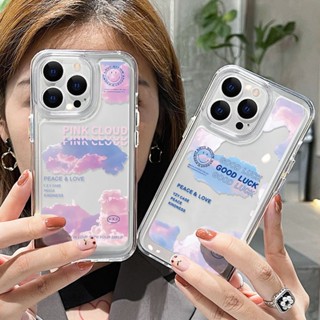 เคสไอโฟน TPU เคสไอโฟน For iPhone 11 13 14 12 15 Pro Max XR 7 8 15 Plus X XS Max SE 2020 2022 Clear การป้องกันเลนส์กล้อง