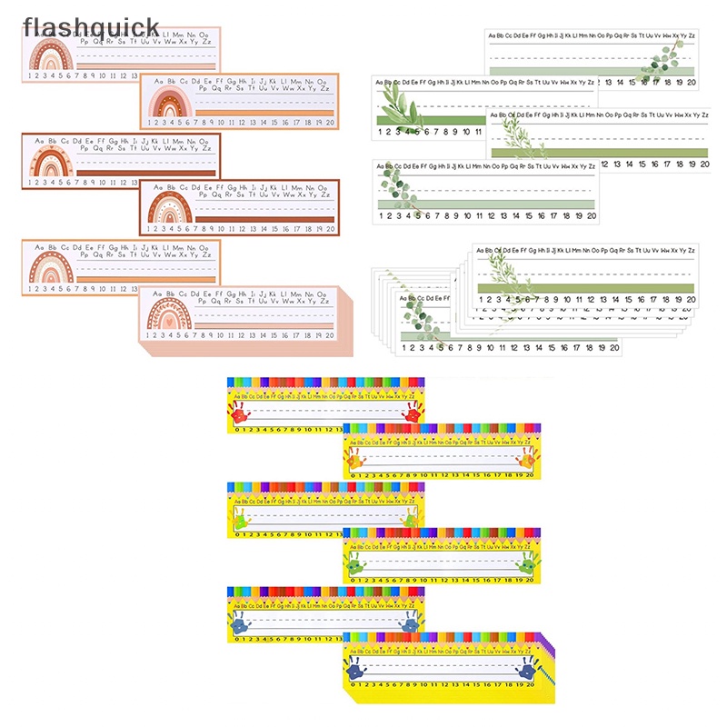 flashquick-60-ชิ้น-ป้ายชื่อห้องเรียน-ป้ายชื่อแบน-ห้องเรียน-นักเรียน-โต๊ะเรียน-อุปกรณ์การสอน-ย้อนกลับไปโรงเรียน-ตกแต่งดี