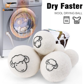 ลูกบอลเป่าขนสัตว์ ใช้ซ้ําได้ 3-7 ซม. / ลูกบอลทําความสะอาดเสื้อผ้า ป้องกันการคดเคี้ยว / อุปกรณ์เครื่องซักผ้า