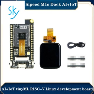 โมดูลทัชสกรีน 1.69 นิ้ว และกล้อง 2MP AI IOT TinyML RISC-V Linux AI สําหรับ Sipeed M1S Dock M1S
