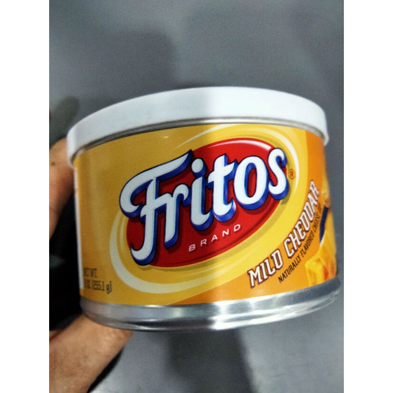 Fritos Mild Cheddar Cheese Dip สำหรับจิ้ม มันฝรั่ง ทอดกรอบ รสเชดดาร์ชีส