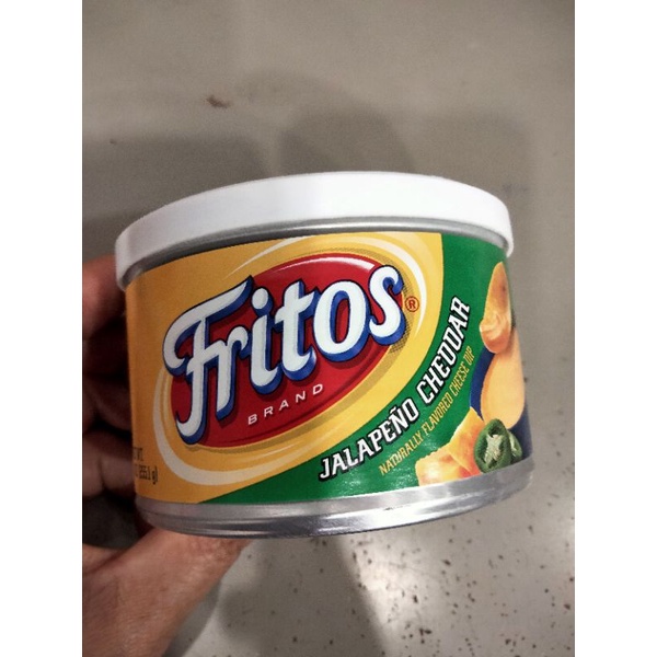 Fritos Jalapeno Cheddar Flavored Cheese Dip สำหรับ จิ้มมันฝรั่ง ทอดกรอบ