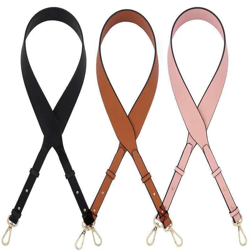 สายสะพายกระเป๋าหนังแท้-หนัง-pu-ปรับได้-ปรับระดับได้-leather-shoulder-sling-strap-replacement