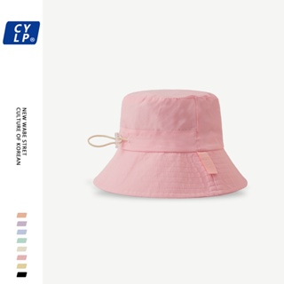 หมวกบักเก็ตกันแดด แบบบาง แห้งเร็ว สีสดใส แฟชั่นฤดูร้อน สไตล์เกาหลี ฮาราจูกุ สําหรับผู้หญิง