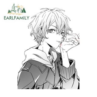 Earlfamily สติกเกอร์ป้องกันรอยขีดข่วนประตูรถยนต์ 13 ซม. X9.9 ซม.