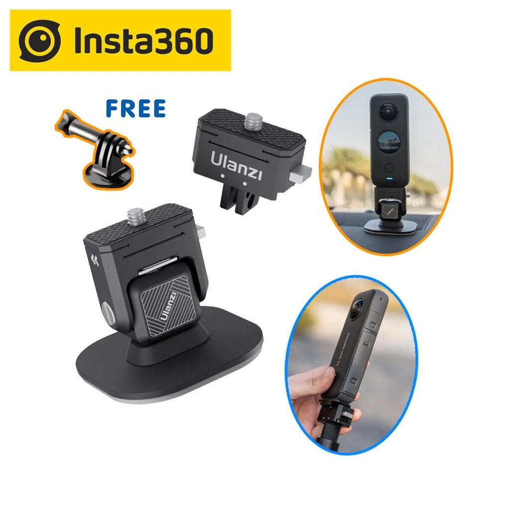 Insta360 Insta360 2 in 1 Dash Cam Mount + Quick Release Mount Free