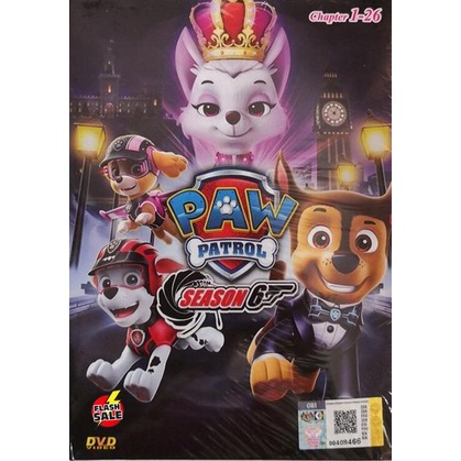 dvd-ดีวีดี-ขบวนการสี่ขาผจญภัย-ปี-6-paw-patrol-season-6-26-ตอนจบ-เสียง-ไทย-ซับ-ไม่มี-dvd-ดีวีดี