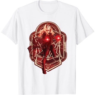 sadasเสื้อยืด พิมพ์ลาย Marvel Doctor Strange Multiverse of Madness Scarlet Witch สําหรับผู้ชาย