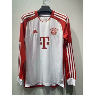 [Fans] 2324 ใหม่ Bayern jersey เสื้อแขนยาว ลายทีมฟุตบอล คุณภาพสูง