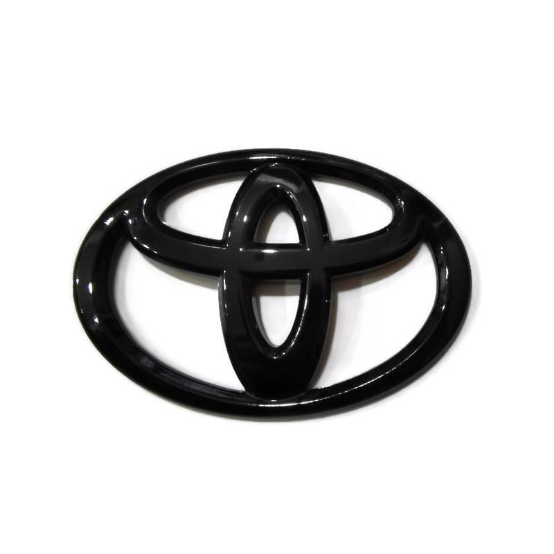 แนะนำ-ป้ายโลโก้-toyota-สีชุบดำเงาขนาด-11-x-7-5cm-มีกาวสองหน้าแปะด้านหลังสำหรับ-yaris2014-และ-chr