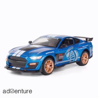 Adven โมเดลรถยนต์จําลอง 1:24 Gt500 อัลลอย สําหรับตกแต่งบ้าน เก็บสะสม