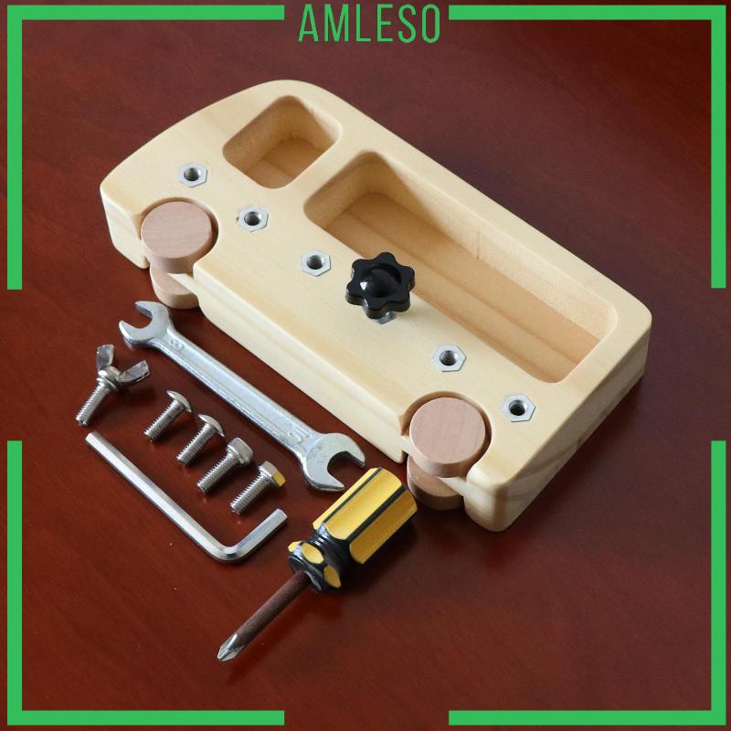 amleso-montessori-ชุดของเล่นไขควงไม้-เพื่อการศึกษา-สําหรับเด็ก