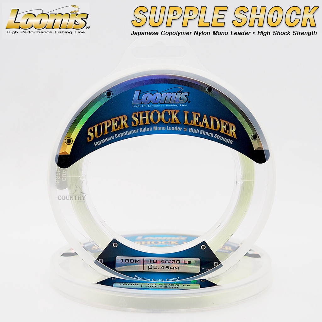 สายช็อคลีด-loomis-super-shock-leader-line-100m