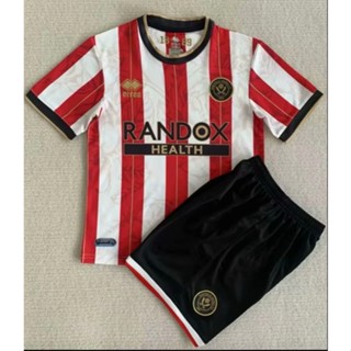 เสื้อกีฬาแขนสั้น ลายทีมชาติฟุตบอล Sheffield United Special Edition 2324 ชุดเหย้า สําหรับผู้ใหญ่