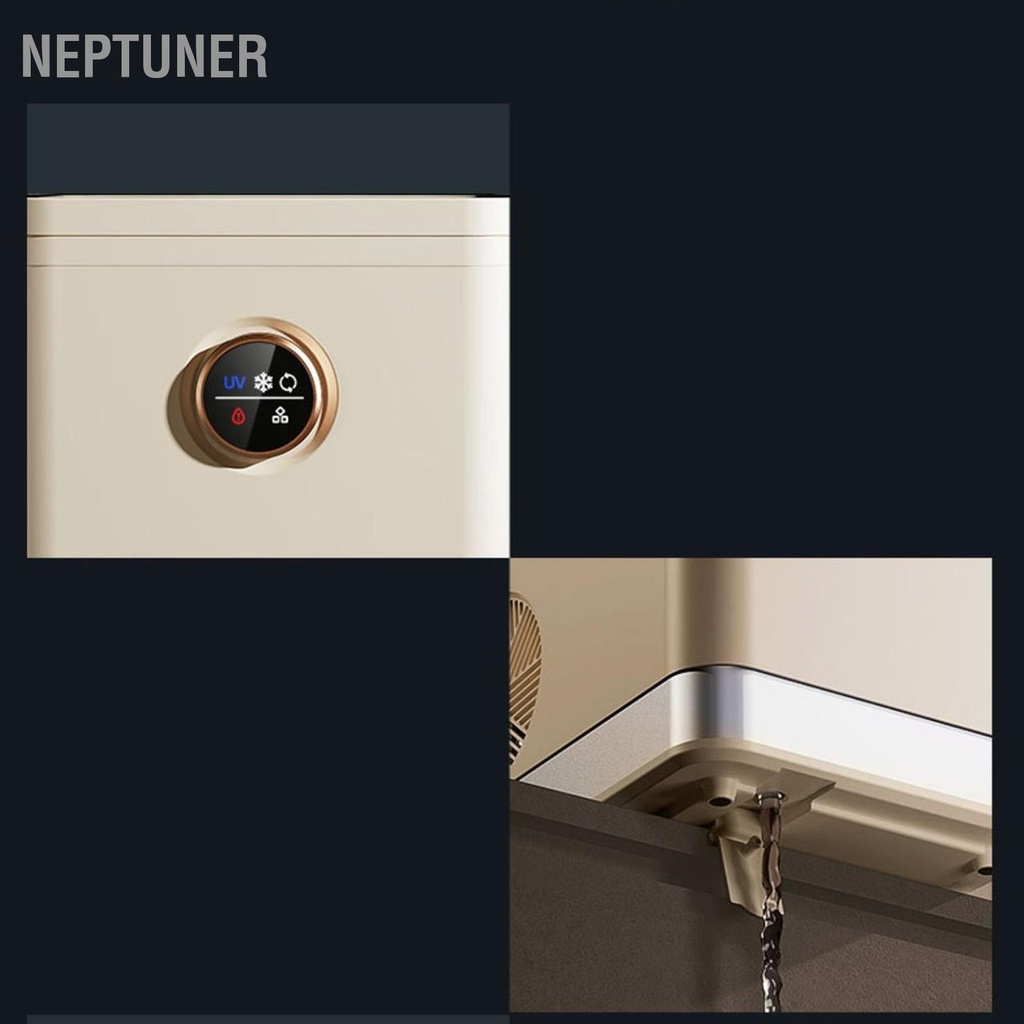 neptuner-เครื่องทำน้ำแข็งไฟฟ้าพร้อมที่จับเครื่องทำน้ำแข็งเสียงรบกวนต่ำอัตโนมัติเต็มรูปแบบสำหรับปลั๊ก