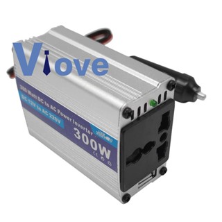 อะแดปเตอร์แปลงแรงดันไฟฟ้า อินเวอร์เตอร์ 300W 12 V 220 V 12V เป็น 220V 12V 220V สําหรับรถยนต์