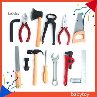 Baby ชุดเครื่องมือก่อสร้าง พลาสติก DIY ของเล่นเสริมการศึกษา สําหรับเด็ก 1 ชุด