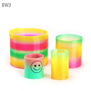 BW3 Magic Spring Toy สีสันสดใสบรรเทาความเครียดคลาสสิกแปลกใหม่ยืดหยุ่นสำหรับเด็กเด็กผู้ใหญ่