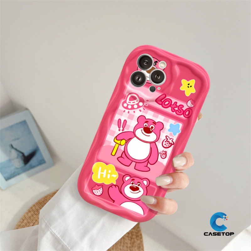 เคสโทรศัพท์มือถือ-ขอบโค้ง-ลายการ์ตูนโดราเอมอน-ทอยสตอเบอรี่-หมีน่ารัก-3d-สําหรับ-redmi-note-8-10s-11-10-9-11s-redmi-a2-9t-a1-10a-10-9c-nfc-9a-9