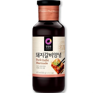 ชองจองวอน ซอสหมักเนื้อเกาหลีคาลบิ 500 กรัม Chung Jung Won Korean Kalbi Marinade Sauce 500 g.