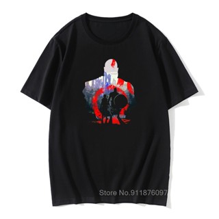 ร้อน 3 [COD]เสื้อยืดคอกลม แขนสั้น พิมพ์ลาย God Of War Kratos Gaming สไตล์คลาสิก สําหรับผู้ชาย NNojbe24ODicmk39