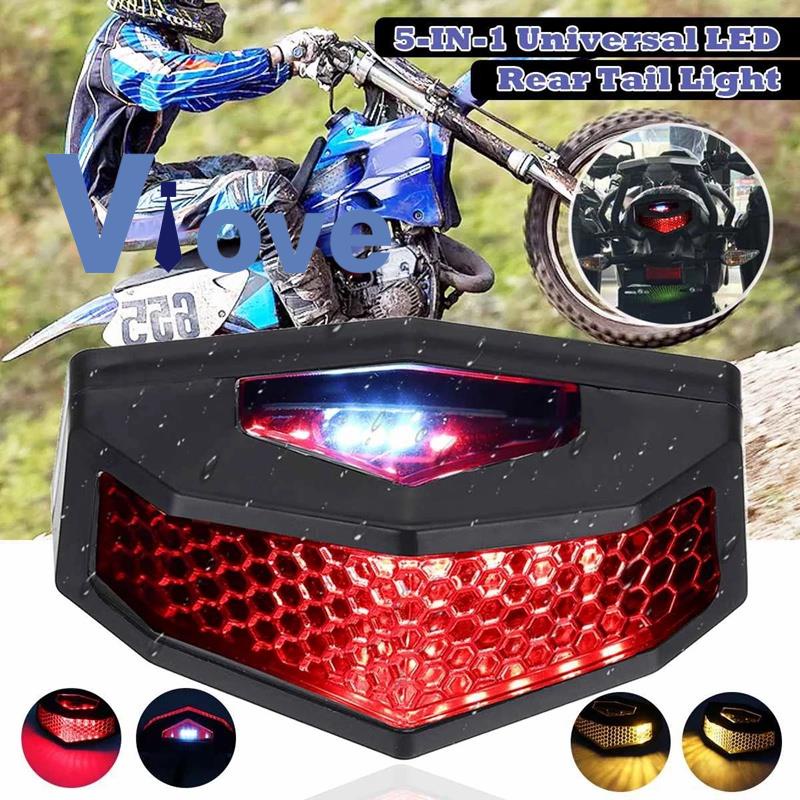 ใหม่ ไฟท้ายรถจักรยานยนต์ ATV LED 12V 5In1 | Shopee Thailand