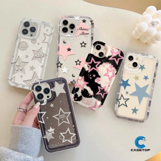 เคสโทรศัพท์มือถือ กันกระแทก ลายดาวห้าแฉก สําหรับ Oppo A17 A57 A5s A3s A53 2020 A54 A5 A96 A77S A7 A1K A12 A55 A16s A15s A9 A15 A77 A16 A52 A31 A17K