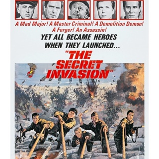 Bluray บลูเรย์ The Secret Invasion (1964) (เสียง Eng | ซับ Eng/ไทย) Bluray บลูเรย์