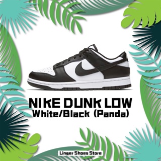 NIKE DUNK LOW "White/Black（Panda）" Sneakers รองเท้าผ้าใบ DD1503-101