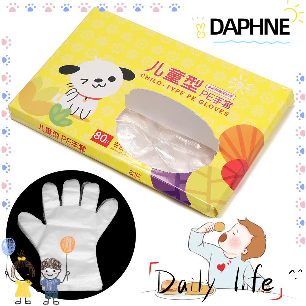 daphne-ถุงมือพลาสติกใสสําหรับเด็ก-80-ชิ้น