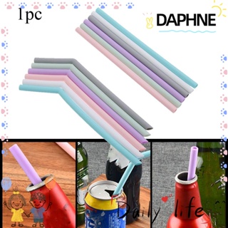 Daphne หลอดซิลิโคนเป็นมิตรกับสิ่งแวดล้อมแบบพกพาสําหรับงานแต่งงานบาร์แวร์