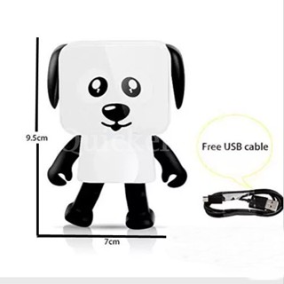 ส่งด่วน 1 วัน Dancing Speaker Dog ลำโพงบลูทูธพกพา รูปตัวสุนัขเต้นได้