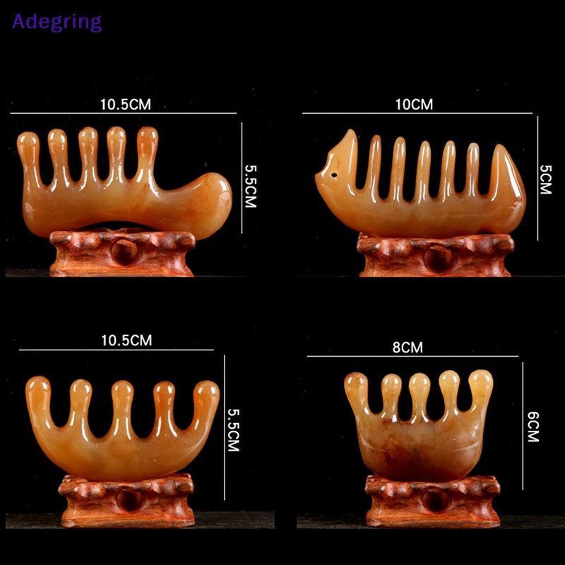 adegring-หวีกัวซา-เขาวัวธรรมชาติ-สําหรับนวดร่างกาย