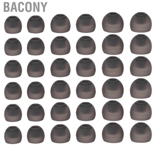 Bacony 36pcs Silicone Earbud Tips Soft Replacement Ergonomic Earplugs For 4.5mm‑6 UTE